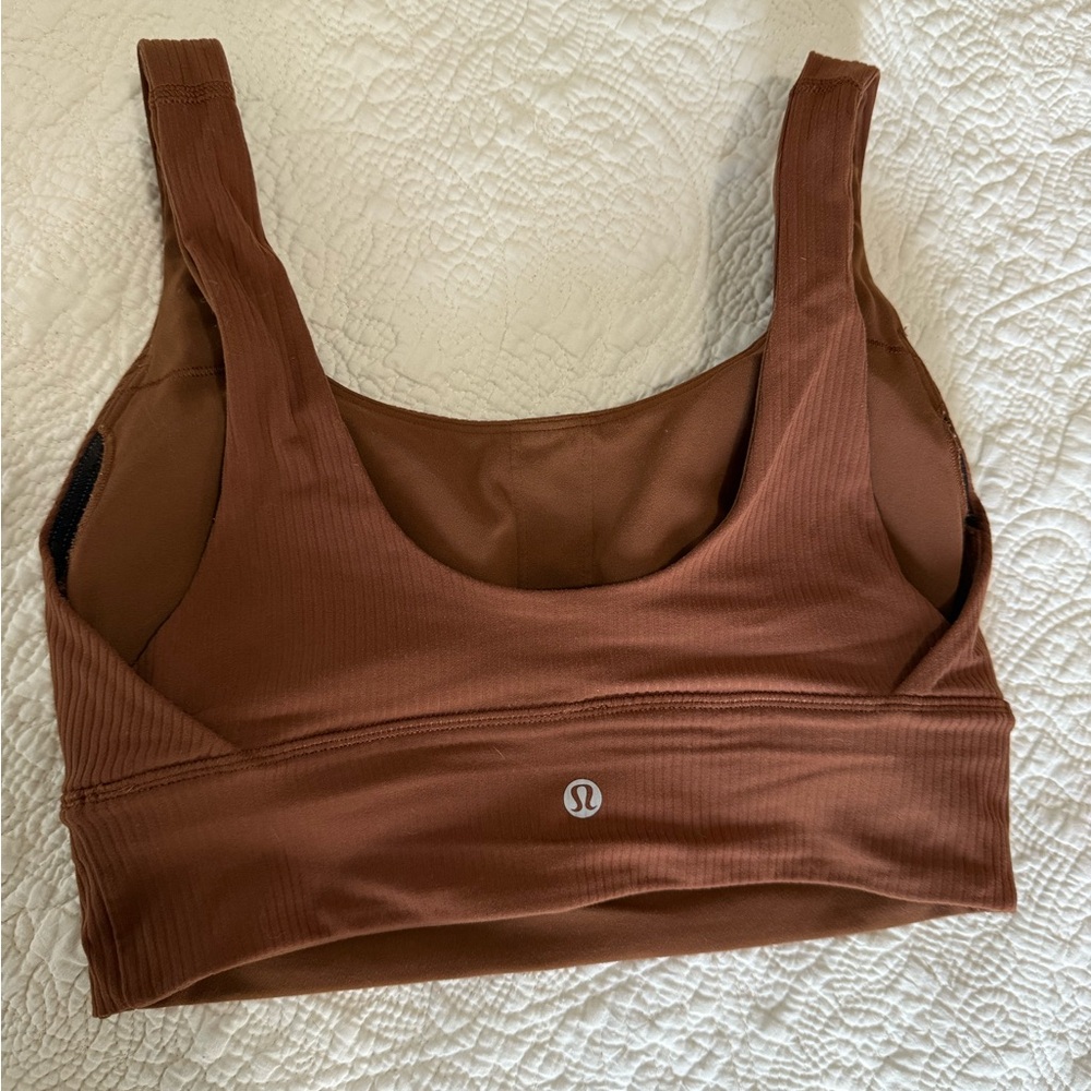 Lululemon Longline Ribbed Bra - Picture 2 of 5